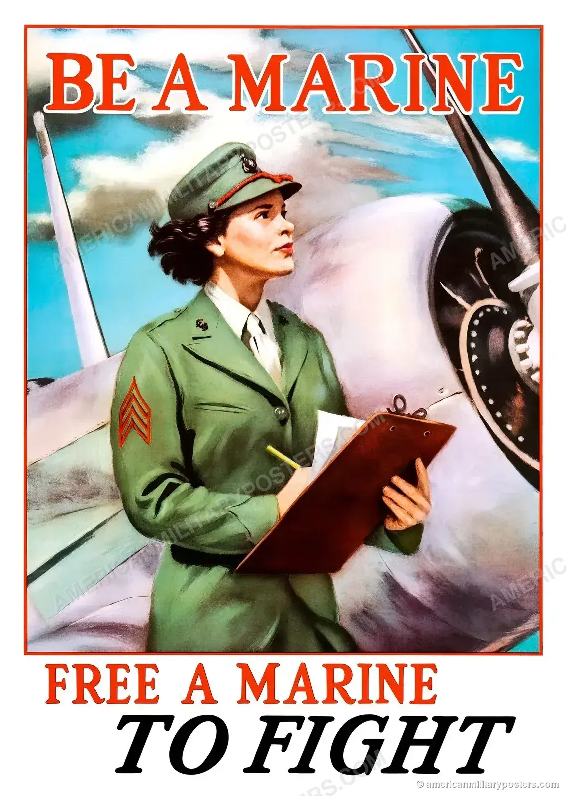 Be a Marine, Free a Marine to Fight (1943) restored