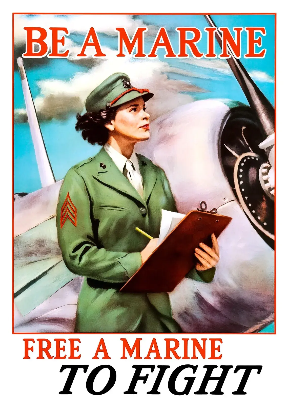 Be a Marine, Free a Marine to Fight (1943) restored