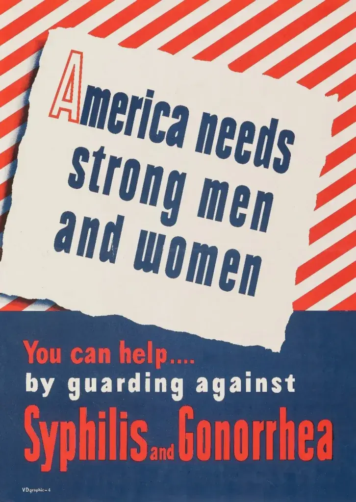 America Needs Strong Men and Women — Paper Print archival source