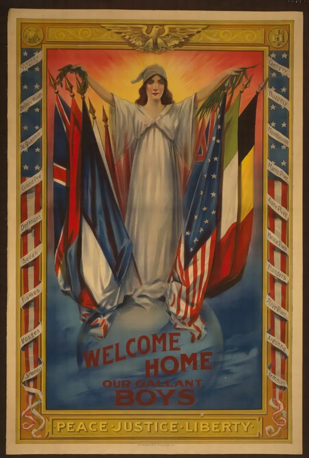 Welcome Home Our Gallant Boys: archival source