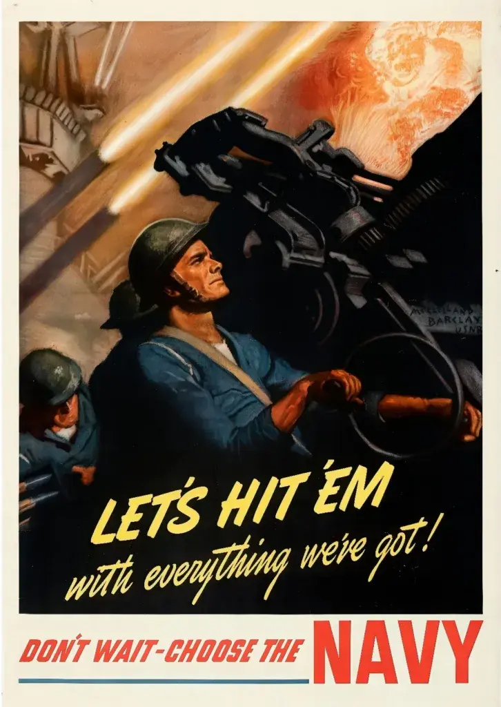 Let’s Hit ’Em With Everything We’ve Got — Paper Print archival source